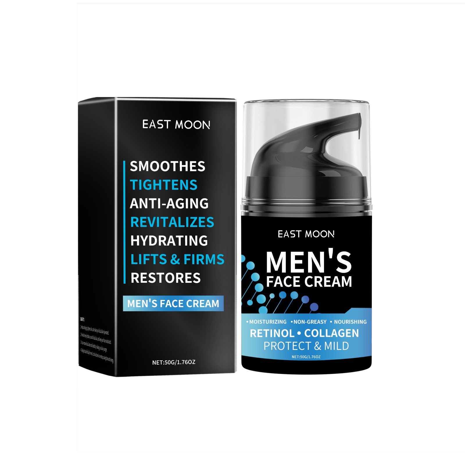 Men Moisturizing Nourishing Facial Skin Hydrating Skin Care Cream - Image 2